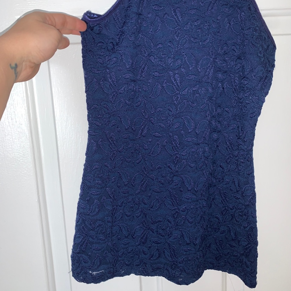 Bebe Lace Tank - Picture 3 of 6